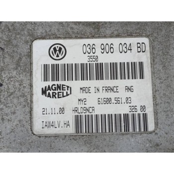 Recambio de centralita motor uce para seat leon (1m1) signo referencia OEM IAM 036906034BD  