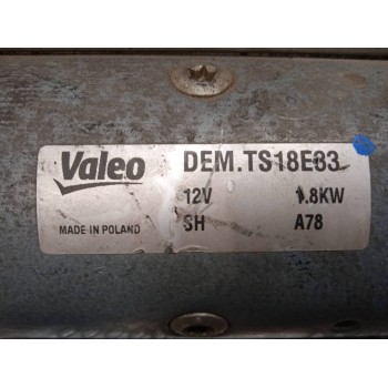 Recambio de motor arranque para opel astra h ber. edition referencia OEM IAM TS18E33 55221292 DEMTS18E33