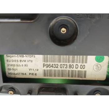 Recambio de cuadro instrumentos para citroën xsara coupe 2.0 hdi tonic (80kw) referencia OEM IAM 9643207380  