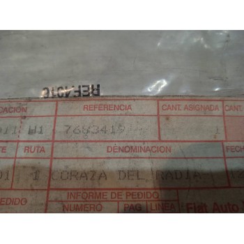 Recambio de rejilla delantera para fiat uno (146) referencia OEM IAM 7683419  