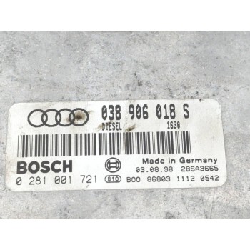 Recambio de centralita motor uce para audi a4 berlina (b5) 1.9 tdi referencia OEM IAM 038906018S  