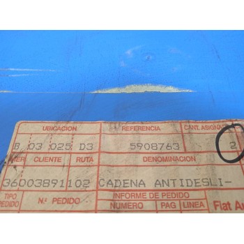 Recambio de cadenas para fiat uno (146) referencia OEM IAM 5908763  