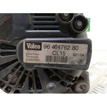 Recambio de alternador para citroën c3 1.4 hdi satisfaction referencia OEM IAM 9646476280 2542704A TG15C022