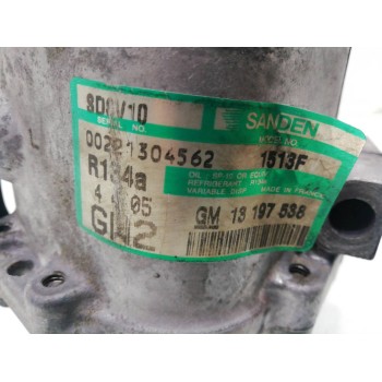 Recambio de compresor aire acondicionado para opel meriva cosmo referencia OEM IAM 13197538  