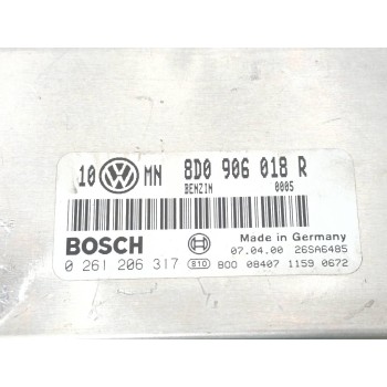 Recambio de centralita motor uce para volkswagen passat variant (3b5) comfortline referencia OEM IAM 8D0906018R 0261206317  