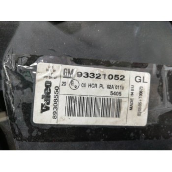 Recambio de faro izquierdo para opel meriva cosmo referencia OEM IAM 93321052  