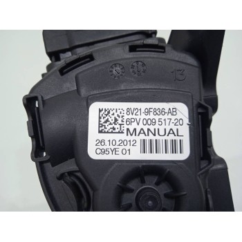 Recambio de potenciometro pedal para ford fiesta (cb1) titanium referencia OEM IAM 8V219F836AB  
