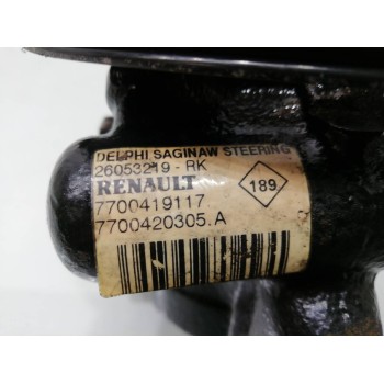 Recambio de bomba direccion para renault kangoo (f/kc0) alize referencia OEM IAM 7700419117  