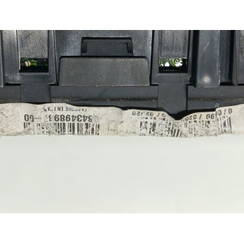 Recambio de caja reles / fusibles para peugeot 206 berlina x-line referencia OEM IAM 9643498980  