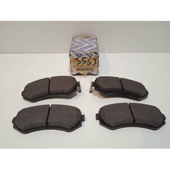 Recambio de pastillas de freno para nissan patrol gr (y61) referencia OEM IAM 410602N390  