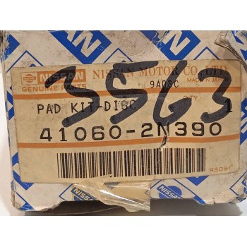 Recambio de pastillas de freno para nissan patrol gr (y61) referencia OEM IAM 410602N390  