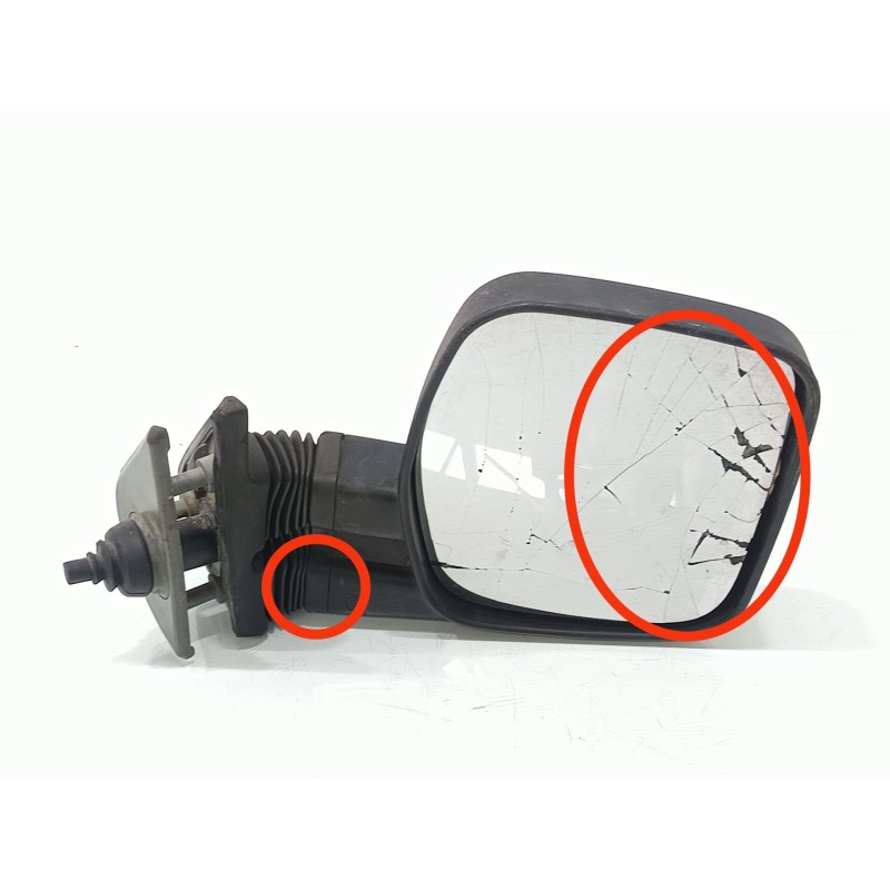 Recambio de retrovisor derecho para nissan trade 100 caja cerrada, techo elevado referencia OEM IAM   