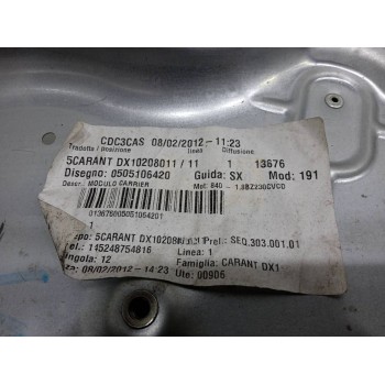 Recambio de elevalunas delantero derecho para alfa romeo giulietta (191) quadrifoglio verde referencia OEM IAM 0505106420  