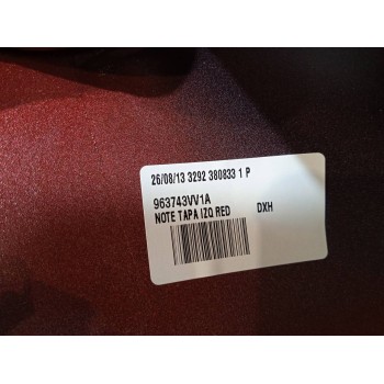 Recambio de carcasa retrovisor derecho para nissan note referencia OEM IAM KE9603V002RD  