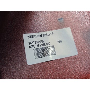 Recambio de carcasa retrovisor derecho para nissan note referencia OEM IAM KE9603V002RD  