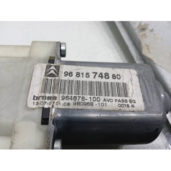 Recambio de elevalunas delantero derecho para citroën c4 berlina collection referencia OEM IAM 9681574880  