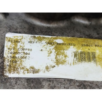 Recambio de compresor aire acondicionado para ford transit connect (tc7) furg. referencia OEM IAM YS4H19D62  