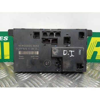 Recambio de centralita cierre para mercedes-benz clase e (w211) berlina 3.0 cdi cat referencia OEM IAM 2118701126 00401599 88600