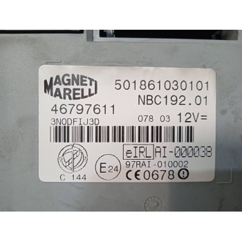 Recambio de caja reles / fusibles para fiat stilo (192) 1.6 16v referencia OEM IAM 46797609NPL 46797609, 501208530130 5018610301