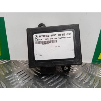 Recambio de centralita inmovilizador para mercedes-benz vito (w638) combi 2.2 16v cdi turbodiesel cat referencia OEM IAM 0265451