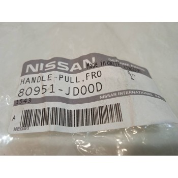 Recambio de maneta interior delantera izquierda para nissan qashqai (j10) referencia OEM IAM 80951JD00D  
