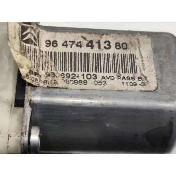 Recambio de elevalunas delantero derecho para citroën c4 berlina collection referencia OEM IAM 9647441380  