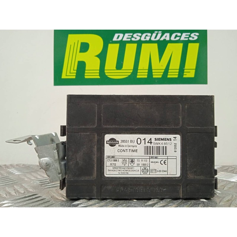 Recambio de modulo electronico para nissan almera tino (v10m) básico referencia OEM IAM 5WK48512 28551BU 5WK48687 , 5WK48821