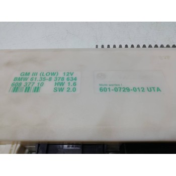 Recambio de modulo electronico para bmw serie 5 berlina (e39) 523i referencia OEM IAM 8378634  