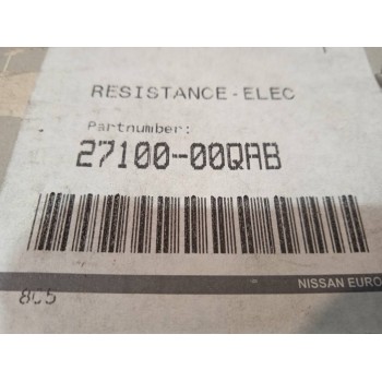Recambio de resistencia calefaccion para nissan interstar (x70) referencia OEM IAM 5J3607  