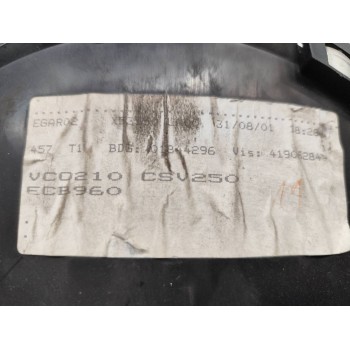 Recambio de cuadro instrumentos para peugeot 206 berlina x-line referencia OEM IAM 9645096080  