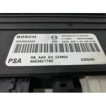 Recambio de modulo electronico para citroën c5 station wagon business class referencia OEM IAM 9663821780 0263004203  