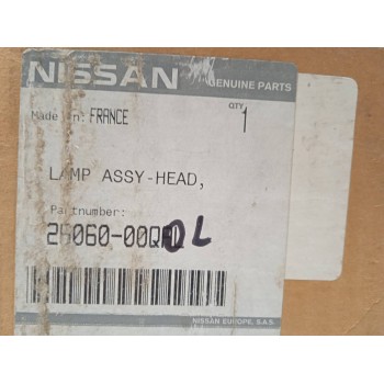 Recambio de faro izquierdo para nissan kubistar (x76) referencia OEM IAM 8200236590  
