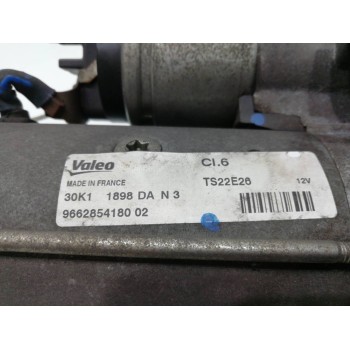 Recambio de motor arranque para citroën c5 station wagon business class referencia OEM IAM 9662854180  