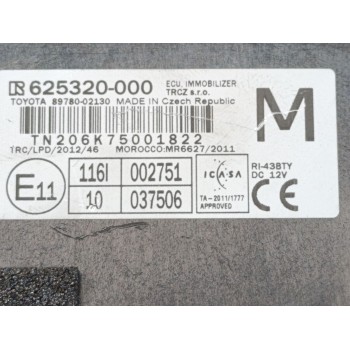 Recambio de modulo electronico para toyota auris active referencia OEM IAM 8978002130  