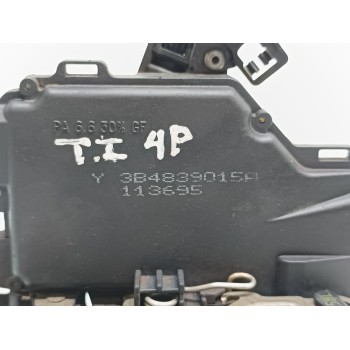Recambio de cerradura puerta trasera izquierda para skoda octavia berlina (1u2) 1.9 tdi pilot (81kw) referencia OEM IAM 3B483901