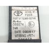 Recambio de cinturon seguridad trasero derecho para toyota auris active referencia OEM IAM 7336002740  