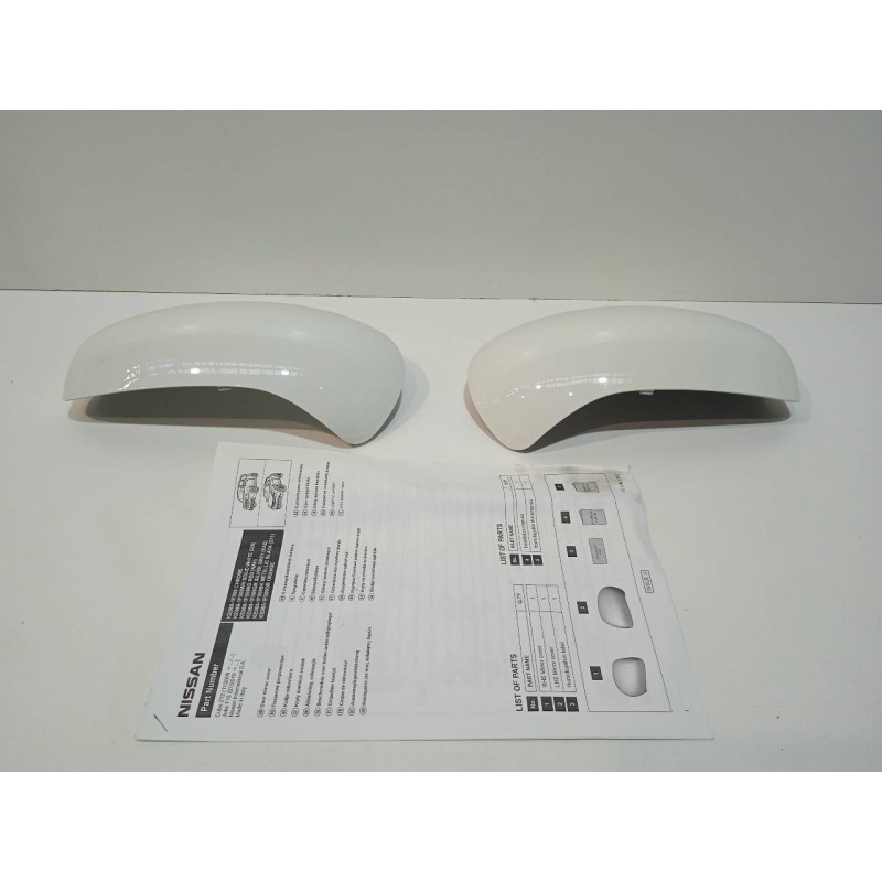 Recambio de carcasa retrovisor derecho para nissan juke (f15) referencia OEM IAM KE9601F000WH  