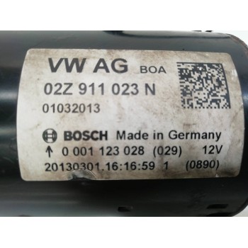 Recambio de motor arranque para seat ibiza (6j5) stylance / style referencia OEM IAM 02Z911023N  