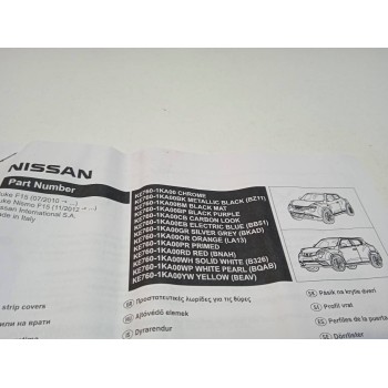 Recambio de no identificado para nissan juke (f15) referencia OEM IAM KE6001K012BK  