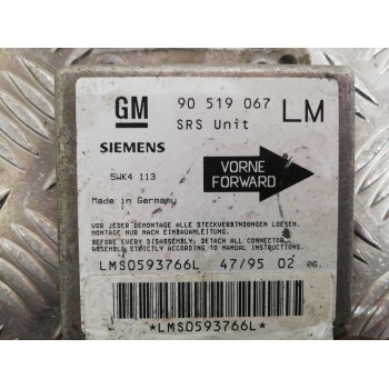 Recambio de centralita airbag para opel astra f berlina eurocopa referencia OEM IAM 90519067 5WK4113 