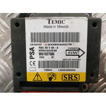 Recambio de centralita airbag para citroën c3 1.4 hdi exclusive referencia OEM IAM 9651927580  