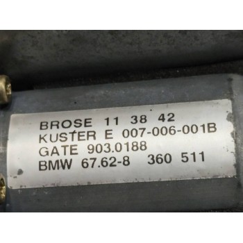 Recambio de elevalunas delantero izquierdo para bmw serie 5 berlina (e39) 520i referencia OEM IAM 67628360511  