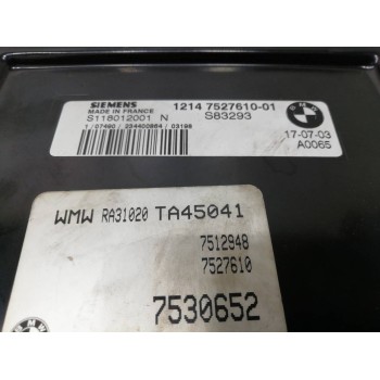 Recambio de centralita motor uce para mini mini (r50,r53) cooper referencia OEM IAM 7527610  