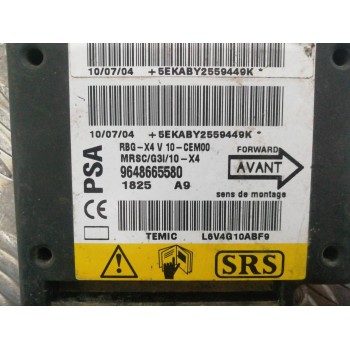 Recambio de centralita airbag para citroën c5 berlina 1.8 16v premier referencia OEM IAM 9648665580 1825A9 