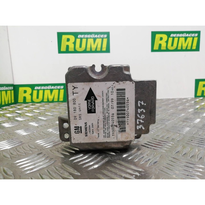 Recambio de centralita airbag para opel vectra b berlina básico (1999) referencia OEM IAM 09180800 5WK42904 