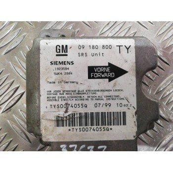 Recambio de centralita airbag para opel vectra b berlina básico (1999) referencia OEM IAM 09180800 5WK42904 