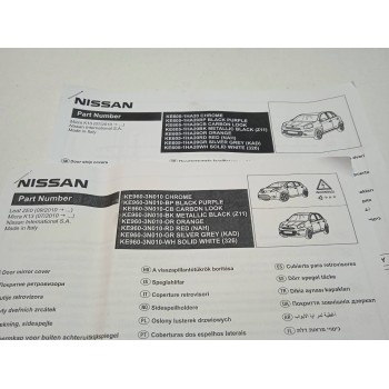 Recambio de no identificado para nissan micra (k13) referencia OEM IAM KE6001H005BK  