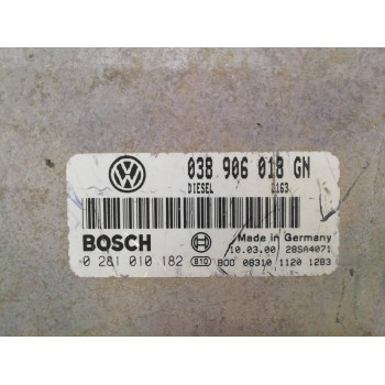 Recambio de centralita motor uce para skoda octavia berlina (1u2) 1.9 pilot tdi referencia OEM IAM 038906018GN 0281010182 