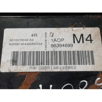 Recambio de centralita motor uce para daewoo lacetti se referencia OEM IAM 96394699M4 S010016042A0, 1AOP 