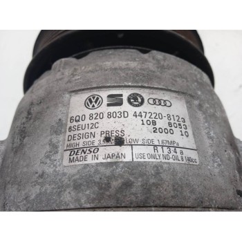 Recambio de compresor aire acondicionado para skoda fabia (6y2/6y3) elegance referencia OEM IAM 6Q0820803D  